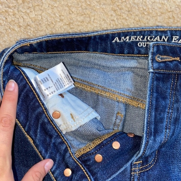 denim mini skirt - Picture 2 of 3